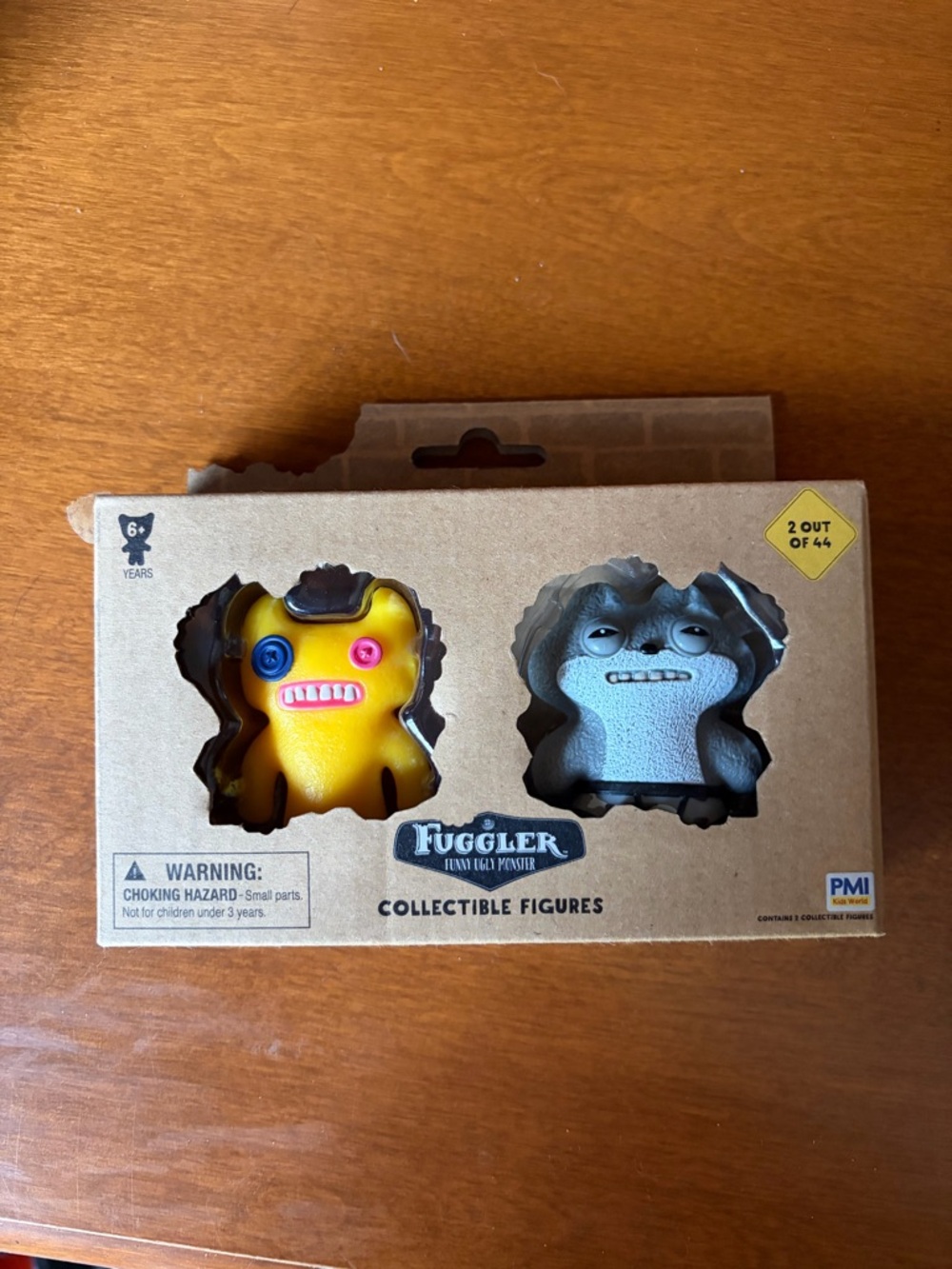 Fuggler Collectible Two-Pack – Yellow & Gray Action Figures